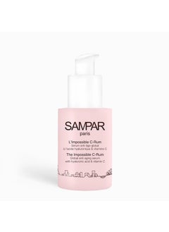 Sampar SAMPAR Age Antidote The Impossible CRum  AntiAging Serum with Vitamin C Retinol Enzyme Peel BHA  AHA  Smooths Wrinkles Evens Skin Tone  All Skin Types CrueltyFree Made in Paris 1 fl oz 