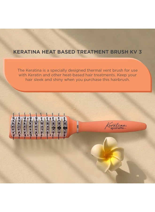 Spornette - Spornette Keratina Heat Based Treatment Brush KV 3 - Image 1