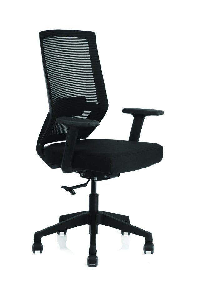 Evolt Mid Back Ergonomic Office Chair Black - pzsku/ZF7C475C119405CA60D61Z/45/_/1730200251/da8aaf5e-cf29-42f4-a1bc-923cf2a5022c