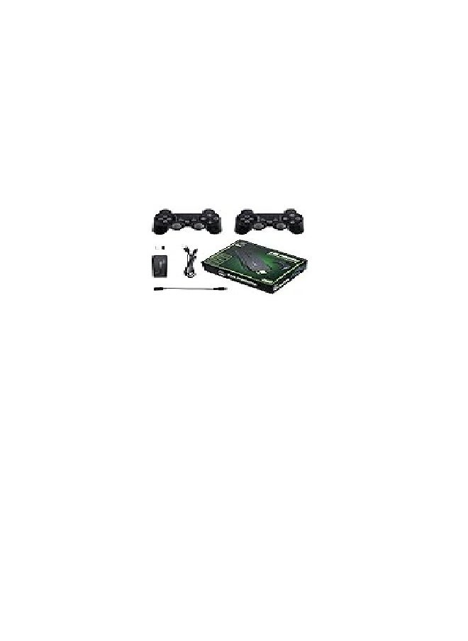 Generic - Retro Game Console, 4K HDMI Output Video Game Console, Built in 10000+ Classic Games, with 2 Ergonomic Controllers, Plug and Play Game Console - Image 1