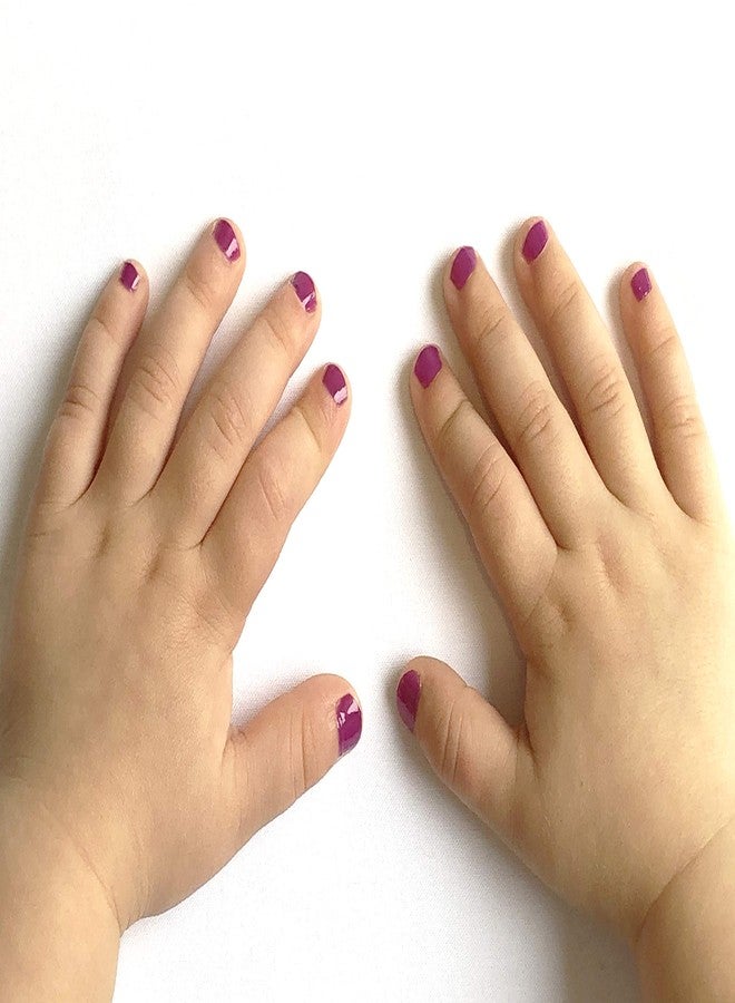 MISS NELLA LITTLE POPPET- Safe Special Bold purple Nail Polish for Kids, Non-Toxic & Odor Free Formula for Children and Toddlers, Natural Water Based for Easy Peel Off - Image 5