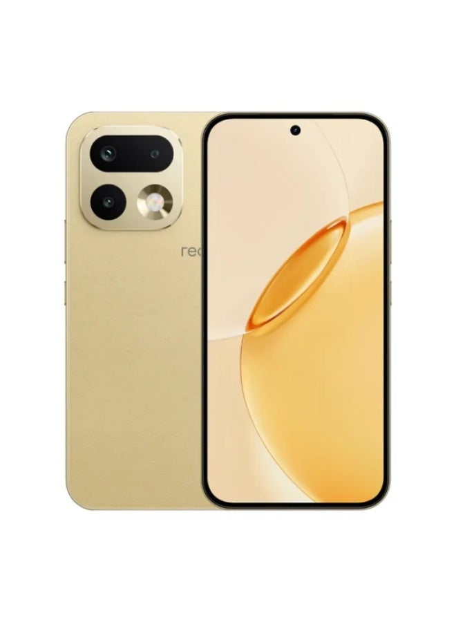 ريل مي 16 Pro 5G Dual SIM 12GB RAM 256GB Master Gold - Middle East Version - Image 1