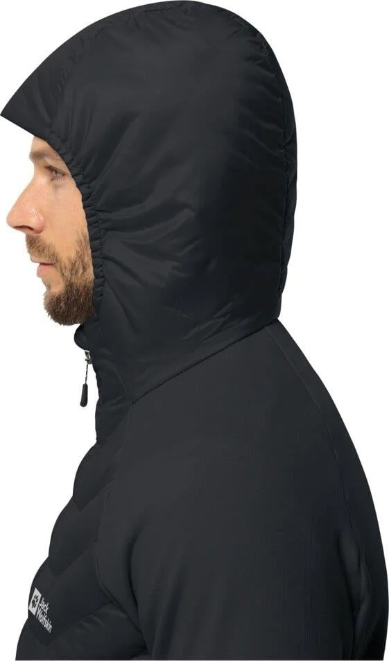 جاك ولفسكن JACK WOLFSKİN Routeburn Pro Hybrid M 1710512-6000 Men's Black Coat&Jacket