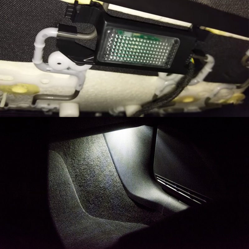 مصباح LED لمساحة الأقدام 5G0947409 إضاءة محيطية داخلية - إضاءة داخلية مريحة بمواصفات المصنع الأصلية الفاخرة لتجهيز السيارة مع إمكانية تعديل سطوع شاشة المعلومات والترفيه - Image 5