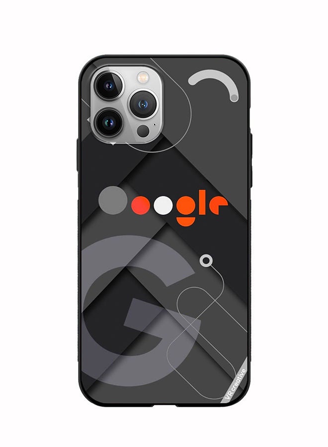 VR CREATIVE Protective Case Cover For Apple iPhone 12 Pro Max Google Design Multicolour - Image 1