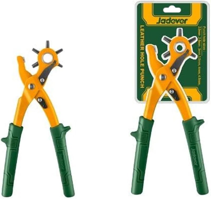 Leather Hole Punch with Plastic Handle, 2.5-3.5 mm Size
