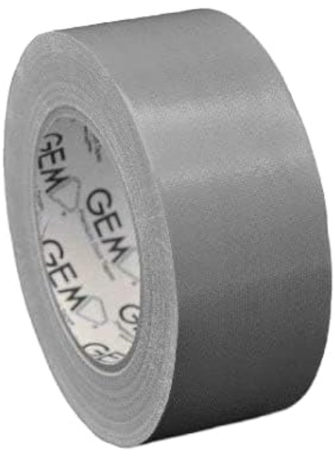 جم شريط لاصق Gem Premium 75مم × 25م لاصق قوي فضي - Image 2