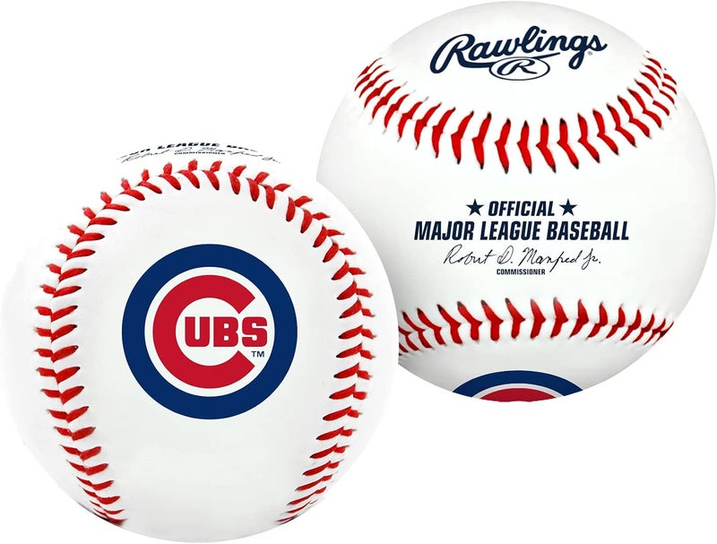 Rawlings | Official 2025 MLB Baseball with Team Logo | All 30 MLB Teams Available - Image 1