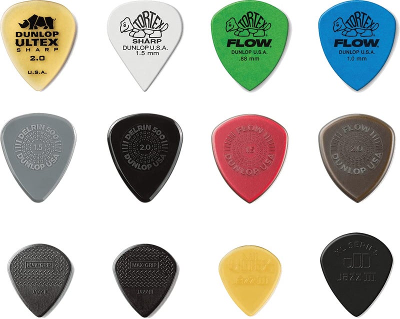 Dunlop Shred Variety Pack Guitar Picks, 12 Pack - Image 2