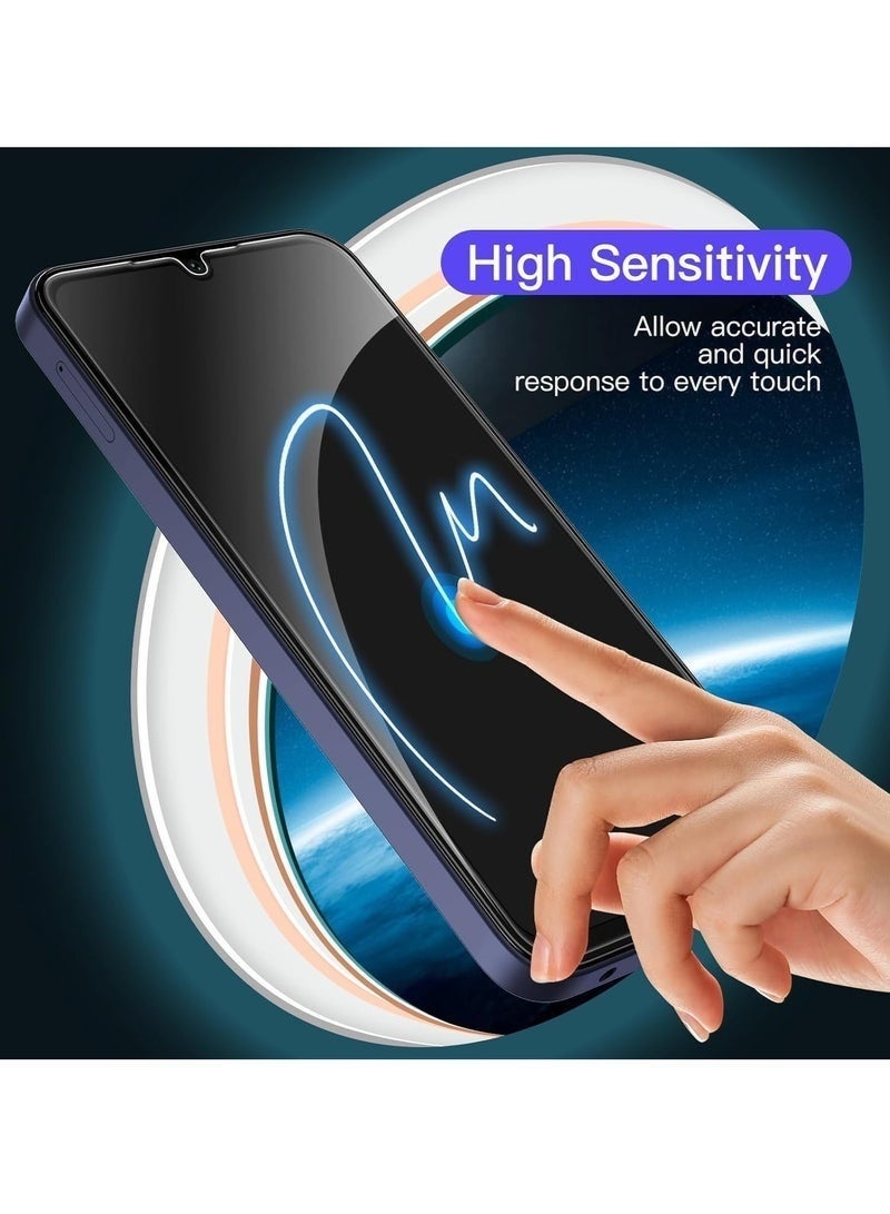 Lynacz Original Tempered Glass Screen Protector for Samsung Galaxy A25 5G Screen Protector 9H Hardness Scratch Resistance Screen Protector Pack of 3 Anti-Scratch HD Clear - Image 5