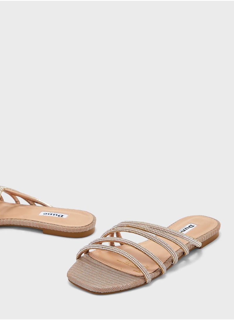 Dune LONDON - Novalie Flat Sandals - Image 1