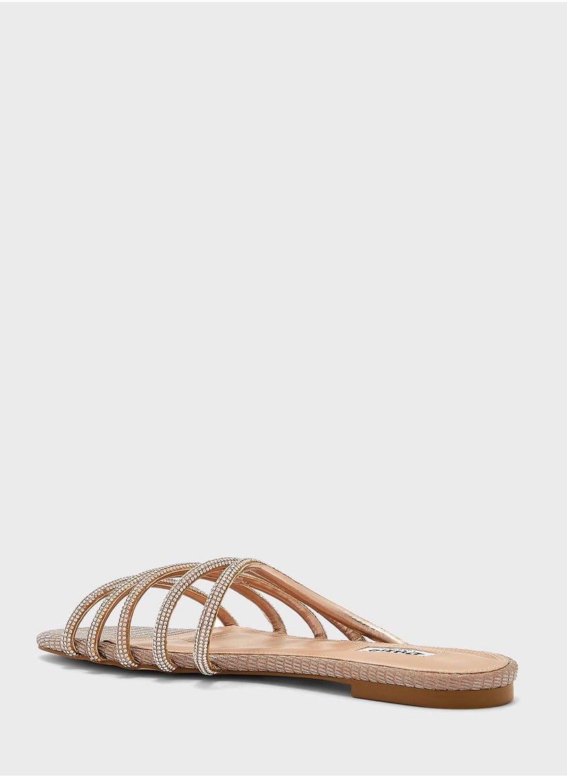 Dune LONDON - Novalie Flat Sandals - Image 1
