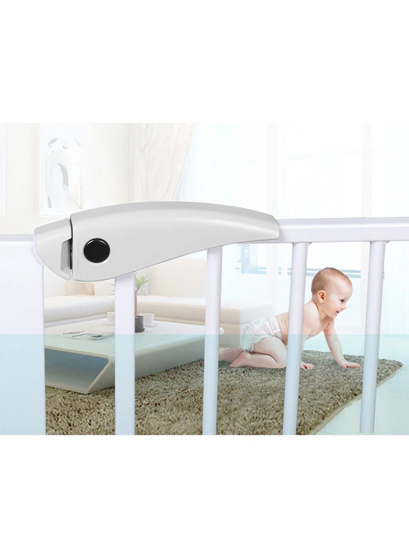 Baby Safe Baby Safety Gate With LED Light And Single Handed Opening - Image 3