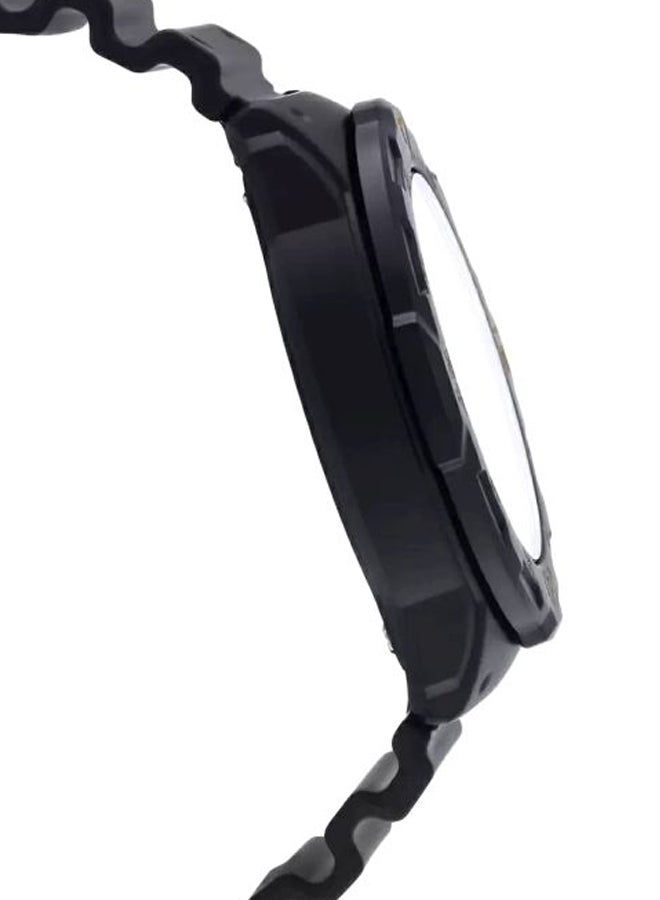 CASIO Men Water Resistant Resin Analog Sport Watch MRW-200H-1BVDF - 48 mm - Black - Image 5