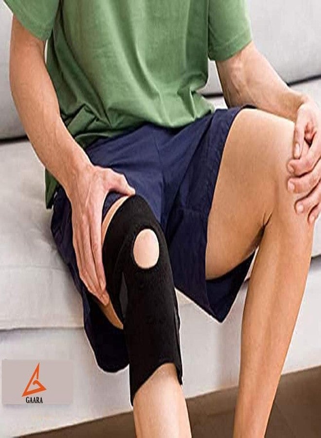 GAARA INDIA Open Patella Knee Support (Pack of 2) - Breathable Knee Cap Brace for Men & Women, Universal Size - Ideal for Pain Relief, Walking, Running, Gym, Arthritis, ACL/MCL, Torn Meniscus - Image 5