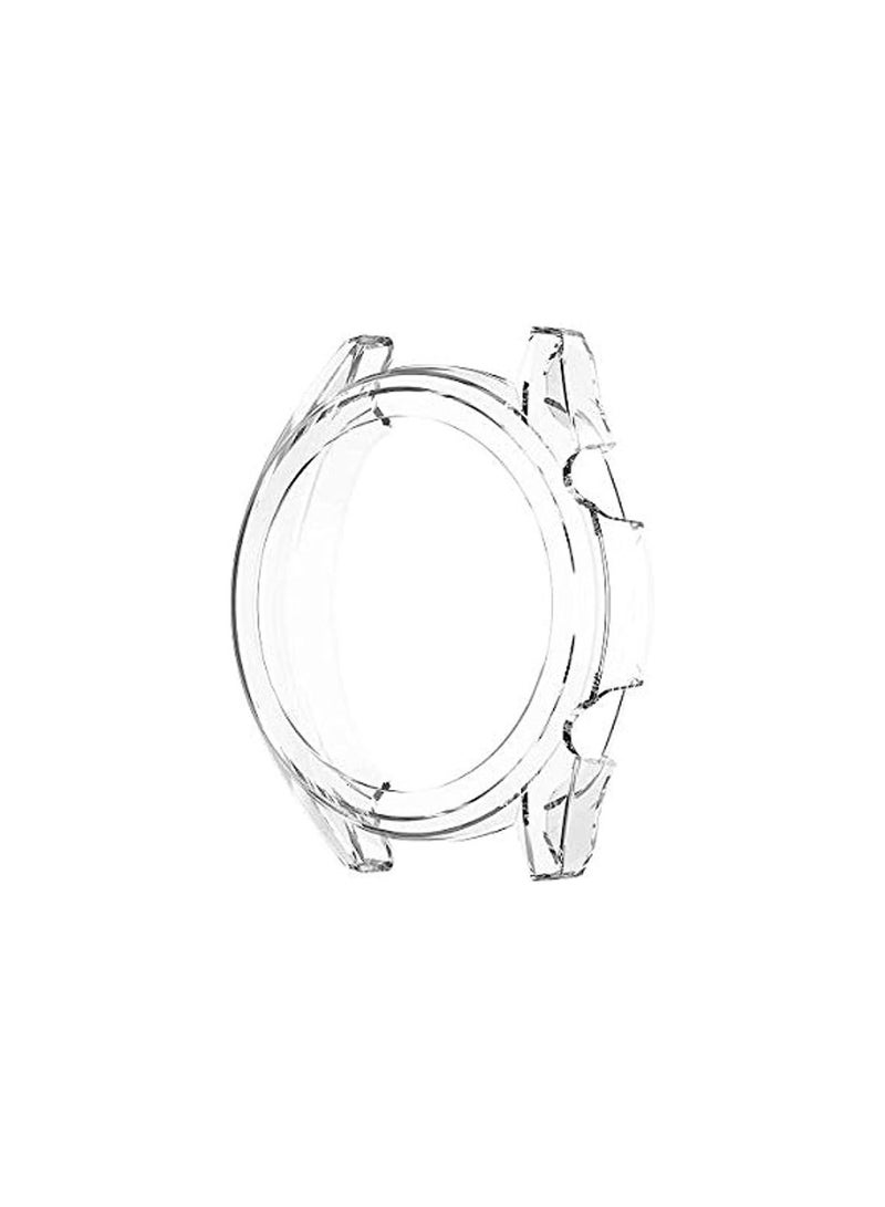 Compatible for Huawei Watch GT/GT2 46mm Clear Thin TPU Protector Bumper Watch Frame Case Cover (Clear)  - Image 2