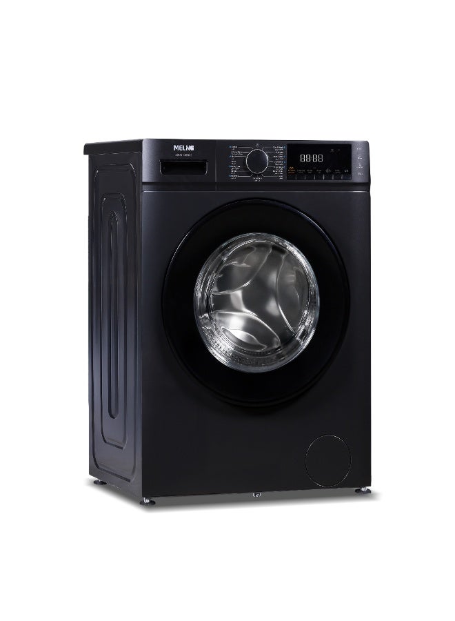 Meling Combo Front Load Washer & Dryer, 10/6KG, Inverter, 1400 RPM, 17 Programs, Silver - MFL 100-14596BHS - Image 2