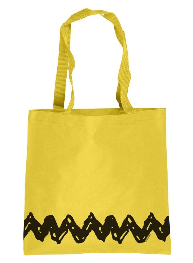 حقيبة حمل متوسطة الحجم بتصميم مستوحى من شخصية تشارلي براون من سلسلة بيناتس، ذات حجرة واحدة، مناسبة للشاطئ وحمام السباحة. - Image 2