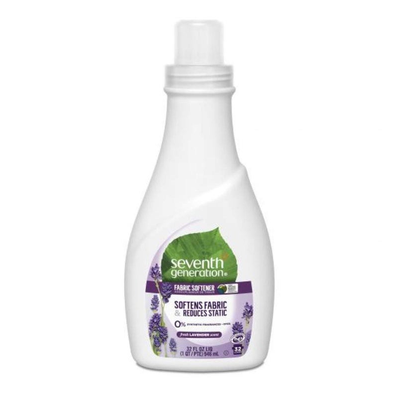Seventh Generation Fabric Softener, Lavender, 32 Fluid Ounce - Image 1