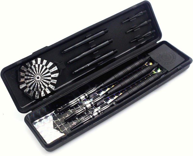 ROOBEEO Soft Tip Darts Set for Electronic Dart Board 18/22g Plastic Tip Darts Set with Brass Barrels&Aluminum Shafts, 6 Flights 3 Spare Plastic Dart Shaft 20 Soft Tips Portable Case - Image 5