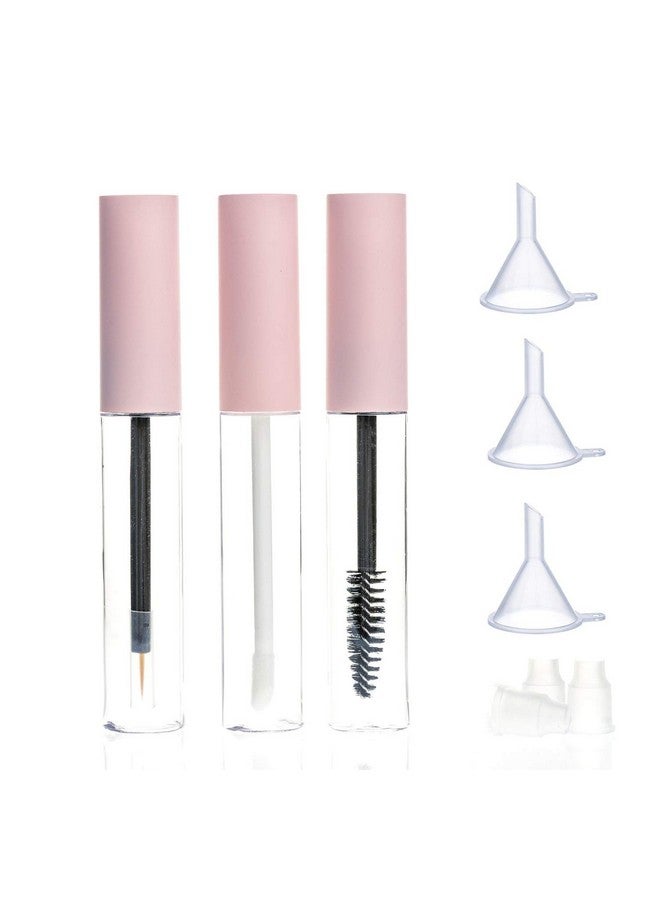 ICEYLI 10Ml Empty Mascara Tube, Eyeliner Tube And Lip Gloss Tubes Rubber Inserts And Funnels For Castor Oil, Ideal Kit For Diy Cosmetics  - Image 1