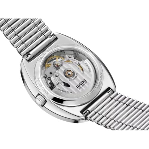 Rado - DiaStar Original Open Heart - Men - Swiss Watch - Sapphire Crystal and 6 Cubic Zirconia Dial - 80 Hours of Power Reserve - Automatic - 35 mm - Image 4
