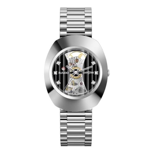 Rado - DiaStar Original Open Heart - Men - Swiss Watch - Sapphire Crystal and 6 Cubic Zirconia Dial - 80 Hours of Power Reserve - Automatic - 35 mm - Image 1