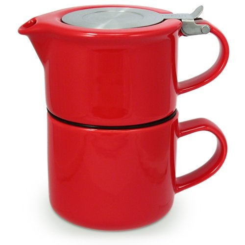 FORLIFE Tea for One with Infuser 14 ounces, Red - Image 5