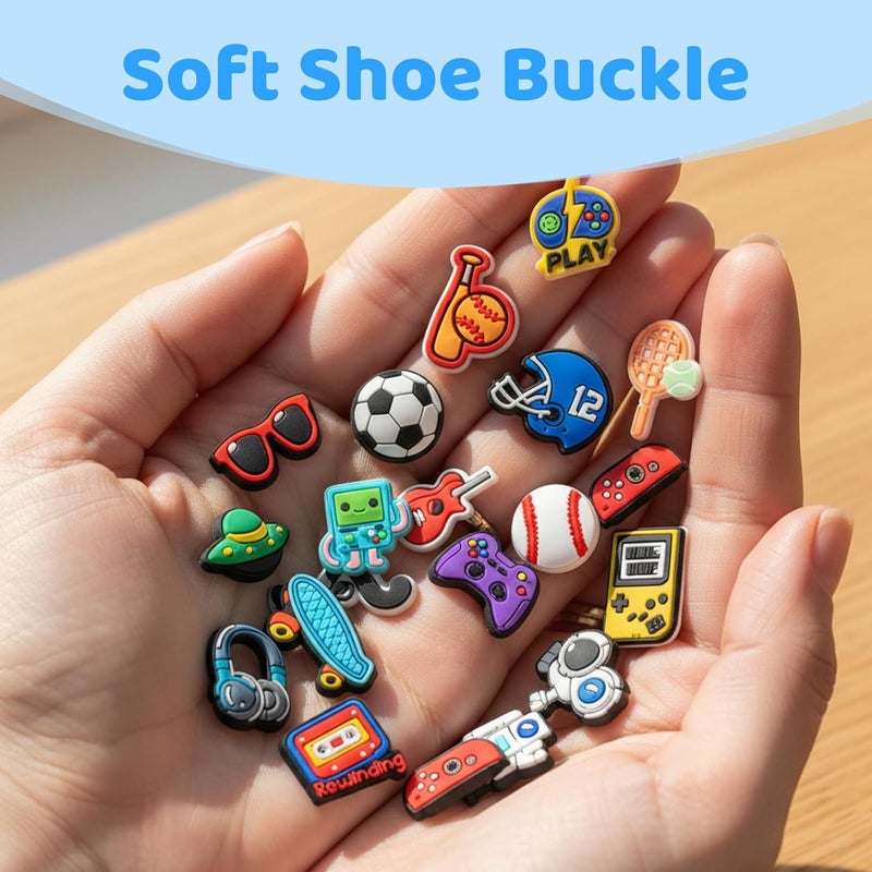 ZSRVAJ 35 PCS Cartoon Shoe Charms for Crocs - Fun Decorative Accessories for Kids - Image 4