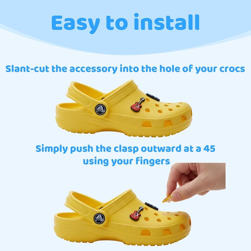 ZSRVAJ 35 PCS Cartoon Shoe Charms for Crocs - Fun Decorative Accessories for Kids - Image 3