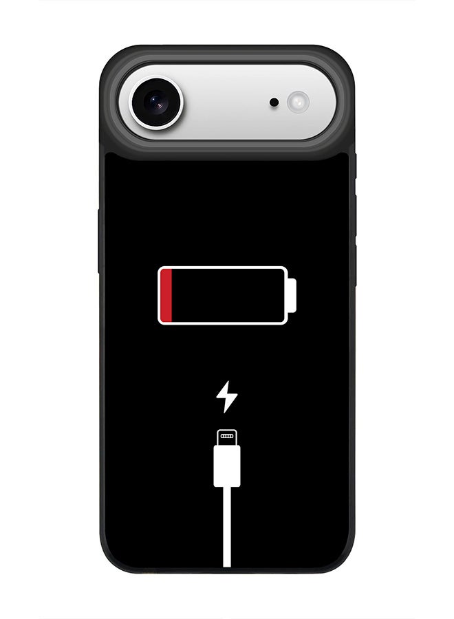 Stylizedd iPhone Air Case, [Compatible with MagSafe] Slim Magnetic cover Phone Case iPhone Air -Battery Empty - Image 1