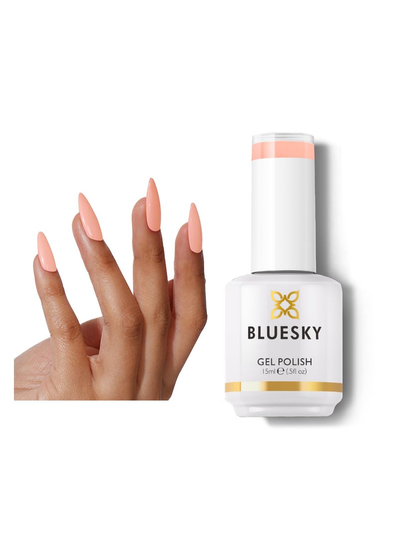 Bluesky BLUESKY Nude Pink Gel Polish - Soak Off Gel Polish,Vegan,Long Lasting&Chip Resistant,Nail Art,DIY at home, Nail Lamp Needed,15ml,DC048P/TEDDY TOES 