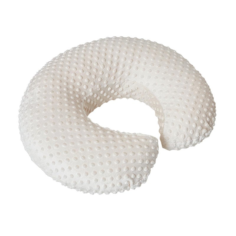 ESEN Nursing Pillow and Body Positioner for Breast Feeding and Bottle Feeding, Ultra Soft Baby Breastfeeding Pillows with Removable Nursing Pillow Cover for More Support for Mom and Baby (Beige) - Image 5