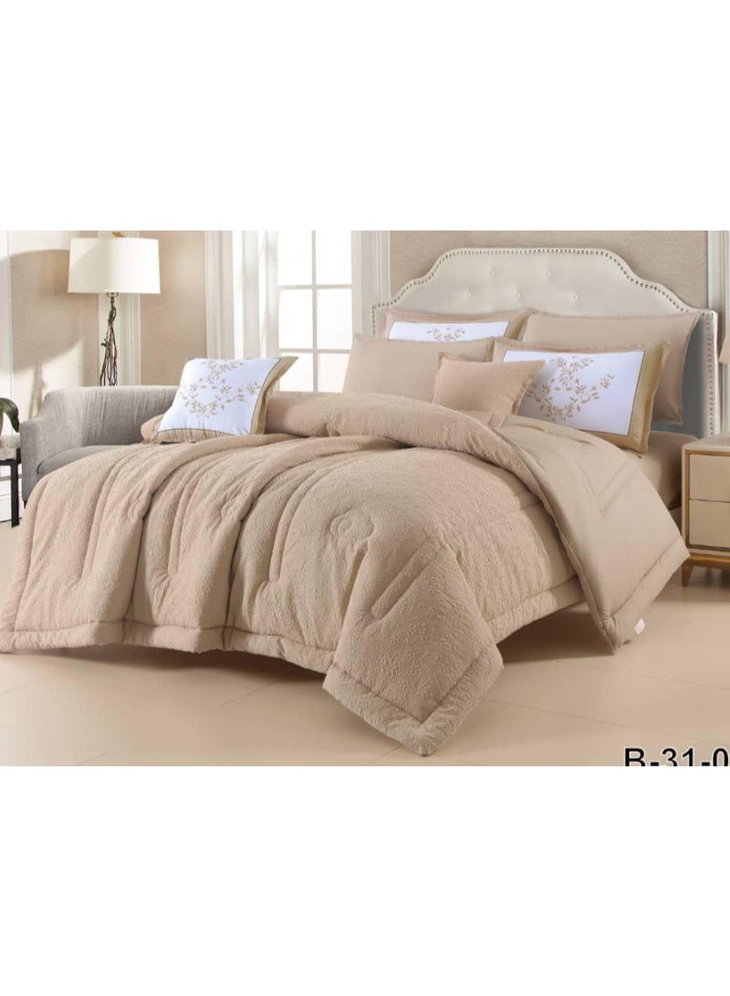 Mira |  embroidered Twin bedding set 8 pieces 250 * 230 cm - Image 1