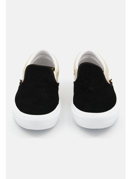 VANS Men Slip On Pro Casual Shoe, Black/Gold  - Image 4