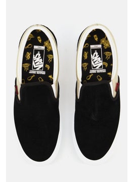 VANS Men Slip On Pro Casual Shoe, Black/Gold  - Image 3