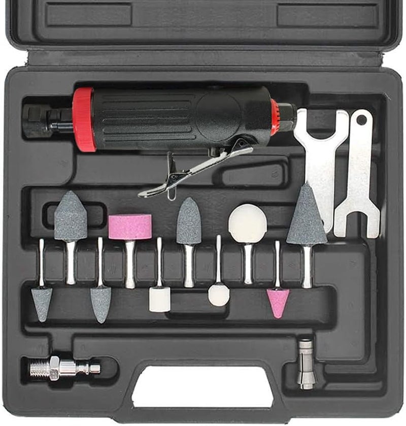 Rd-F2011 Professional Pneumatic Die Grinder 1/4" Collet, 6Mm Air-Powered Tool, 22000 Rpm For Precision Grinding & Polishing - Image 3