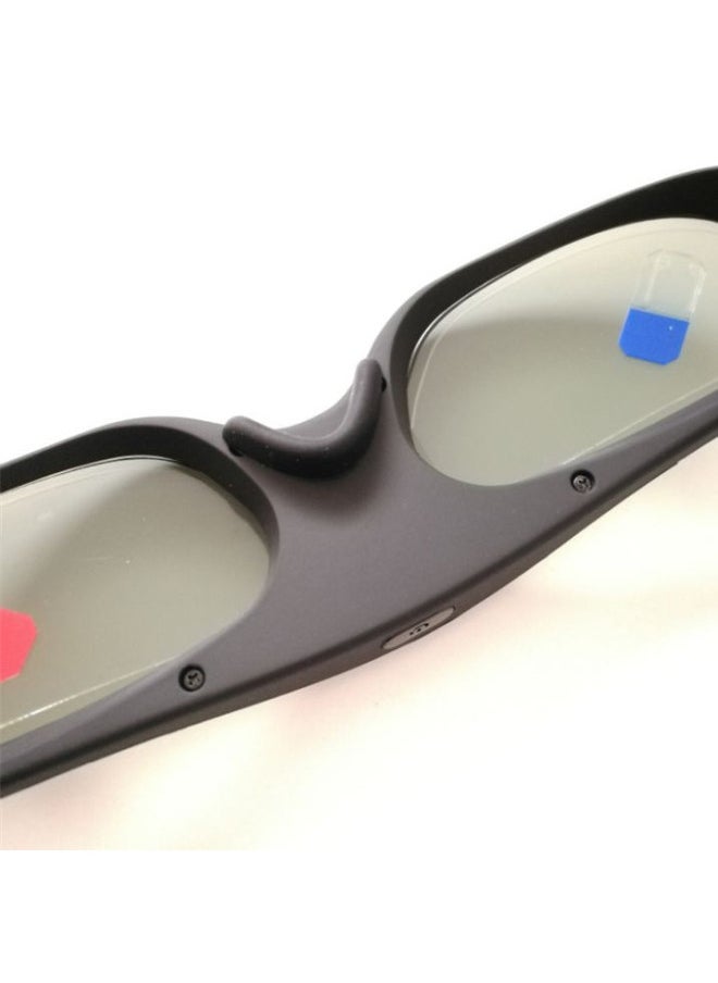Generic - DLP Active Shutter 3D Glasses Suitable For Polar Rice Nut Acer Otu Code Lixun 3D Projector-Color:Blue Neutral - Image 1