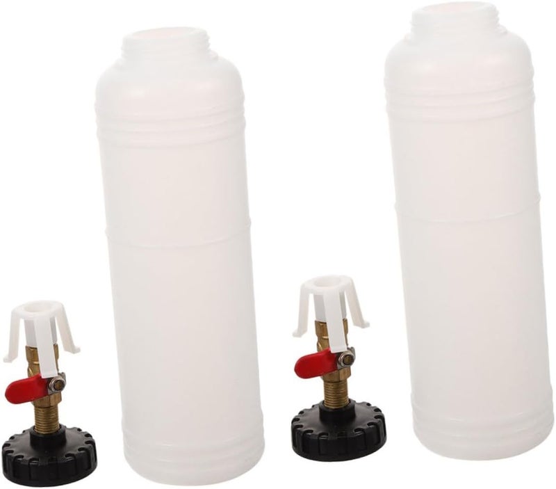 ABOOFAN 2pcs Pressure Brake Fluid Bleeder Kit Car Oil Change Kit Pneumatic Brake Bleeder for Quick Oil Replacement - Image 1
