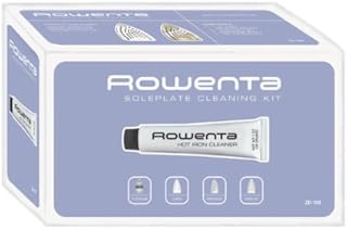 Rowenta ZD110 Non-Toxic Stainless Steel Soleplate Cleaner Kit for Steam Irons with Cleaning and Polishing Cloth - Image 1