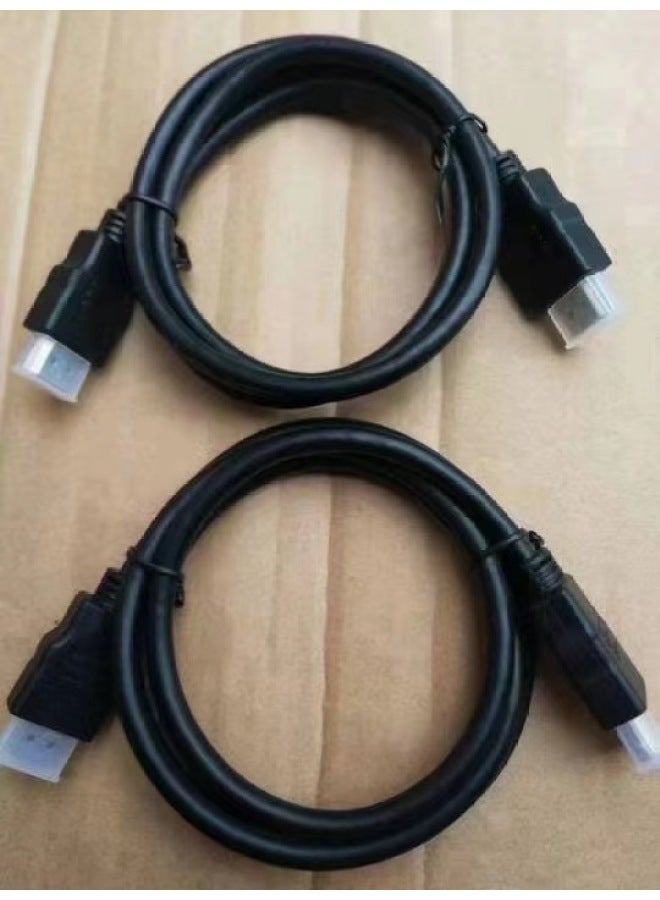 4Khdmi HD Cable 2.1 Version 2K4K8K144hz Computer TV Monitor Set-top Box 8K Projector Ps-Color:Tinplate 4K-Line Length:1m - Image 1