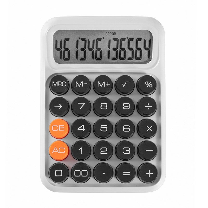 2025 Voice High Color Value Mechanical Keyboard Calculator Student Exam Special Portable Computer 12-Bit Large Screen - Image 1
