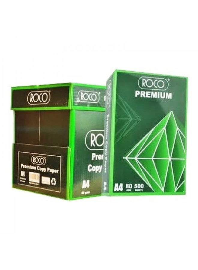 ROCO عبوة من 5 أوراق نسخ A4 متميزة - Image 2
