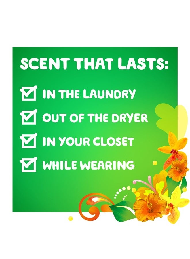 Gain + Aroma Boost Laundry Detergent Liquid Soap, Island Fresh Scent, 107 Loads, 154 Fl Oz, He Compatible - Image 4