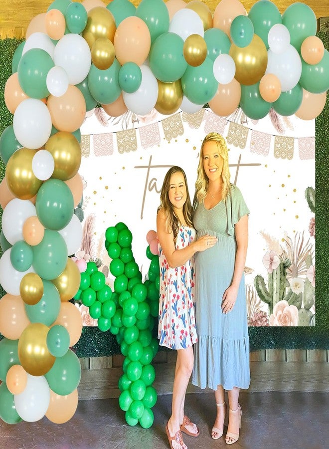 Cheereveal Cactus Baby Shower Decorations - Taco Bout a Baby Backdrop, Boho Fiesta Mexican Balloon Garland Arch Kit for Birthday Party - Image 4
