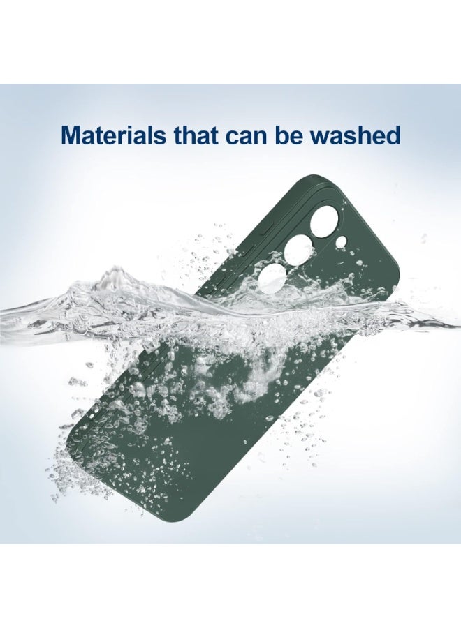 حومة غطاء حماية كامل الجسم لهاتف سامسونج جالاكسي S23، ناعم الملمس كالحرير، غطاء مقاوم للصدمات مع بطانة من الألياف الدقيقة لهاتف سامسونج جالاكسي S23 - Image 5