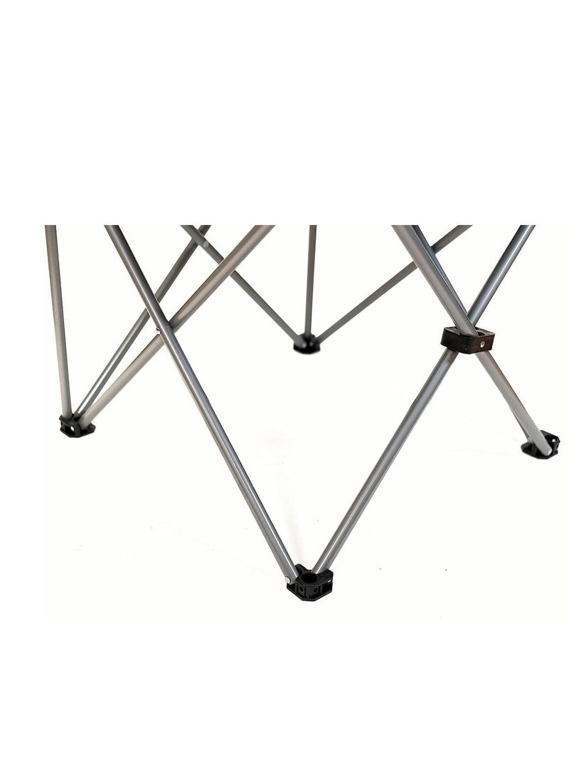 GO2CAMPS Foldable Camping Chair with Cup Holder Heavy Quality-Red | Sadu Chair | Foldable Chair | Garden Chair | Fishing Chair | Travel Chair | Picnic Chair - Image 3