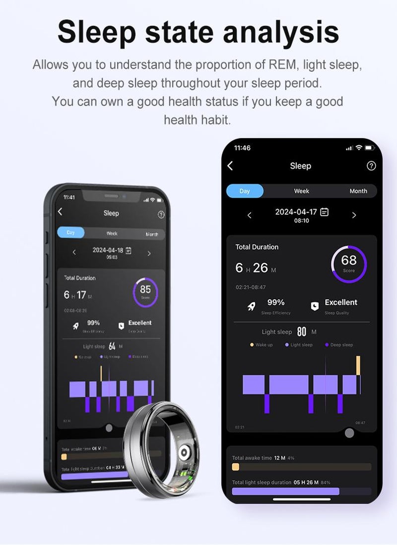 Seventy Five Smart Ring With Heart Rate And Steps Monitoring 
