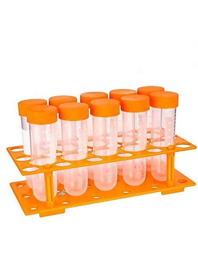 TEKEFT Primary Science Jumbo Test Tubes With Stand, Set Of 10 Tubes, Ages 3+ - Image 1