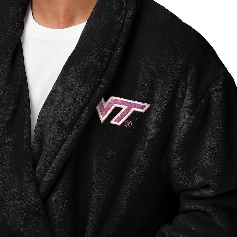FOCO NCAA unisex-adult Ncaa College Team Logo Soft Lazy Day Robe - Image 2